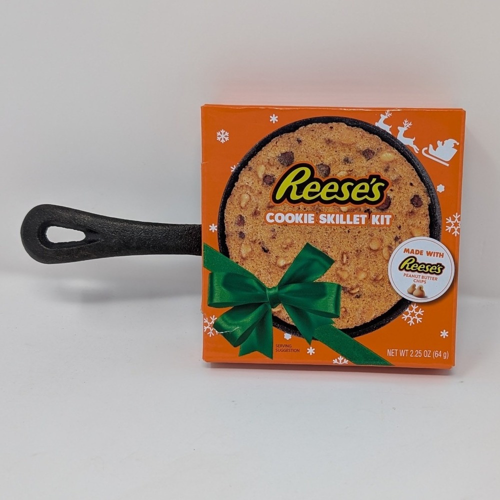 Reese's Peanut‎ Butter Cookie Skillet Kit with Mini Cast Iron Pan Holiday Gift